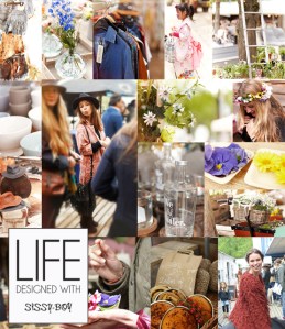 Spring Garden Market collage